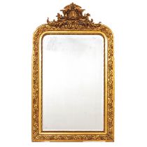 A French Gilded Mirror Circa 1900