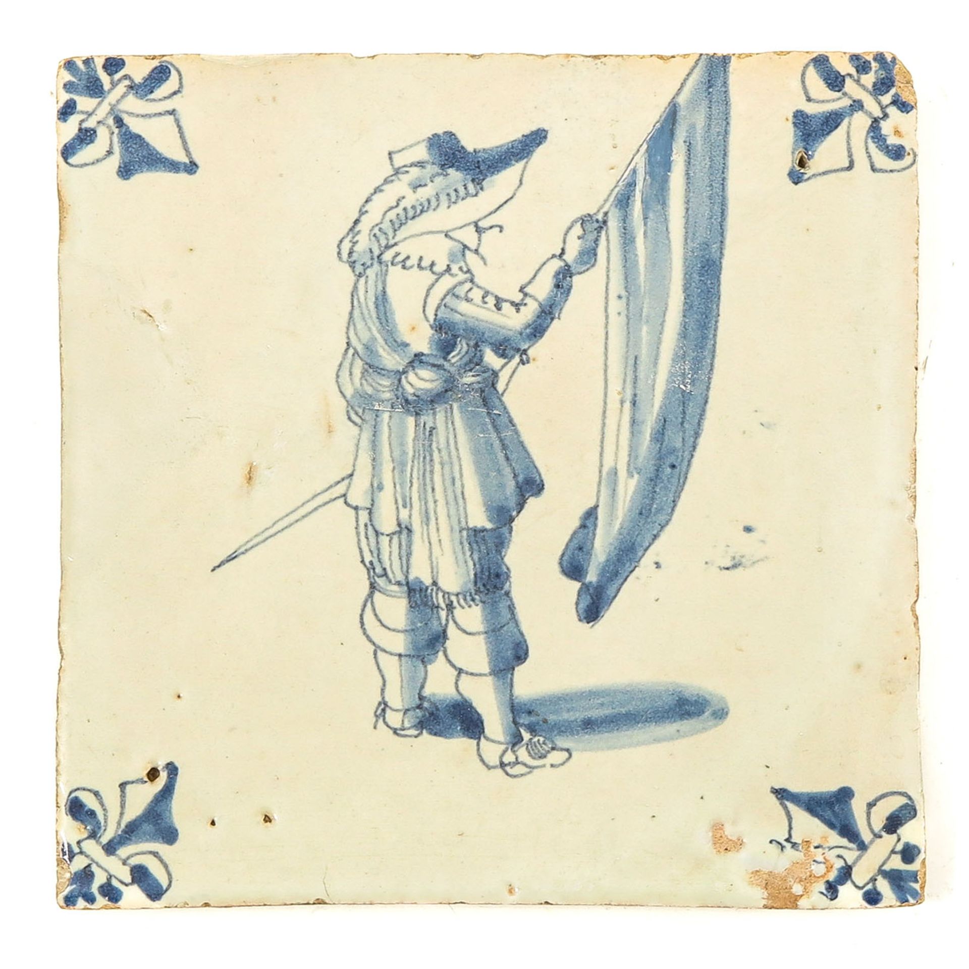 A Collection of 5 Dutch Tiles - Image 3 of 7