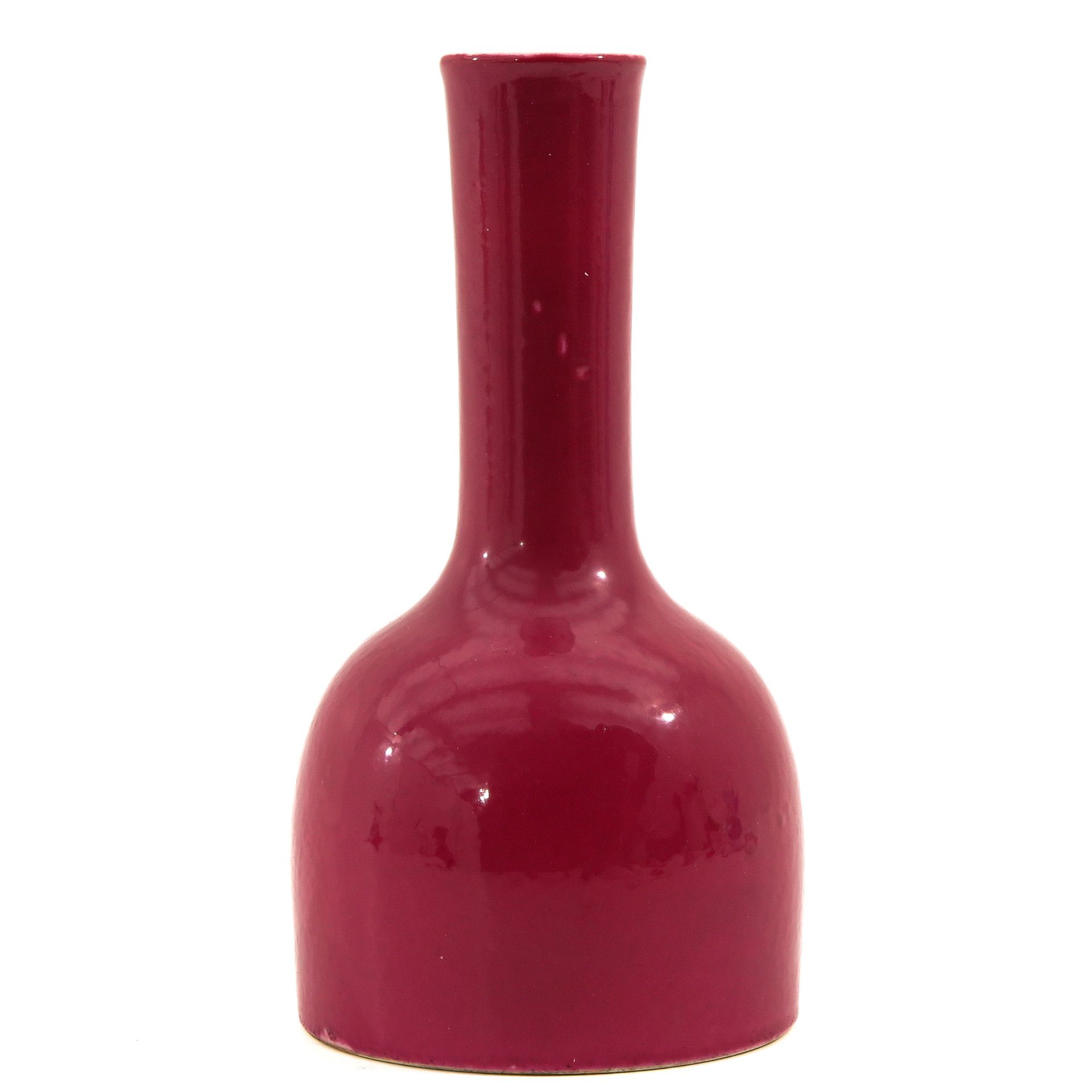 A Ruby Glazed Vase - Image 3 of 9