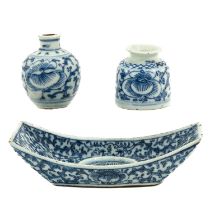 A Colleciton of Blue and White Porcelain