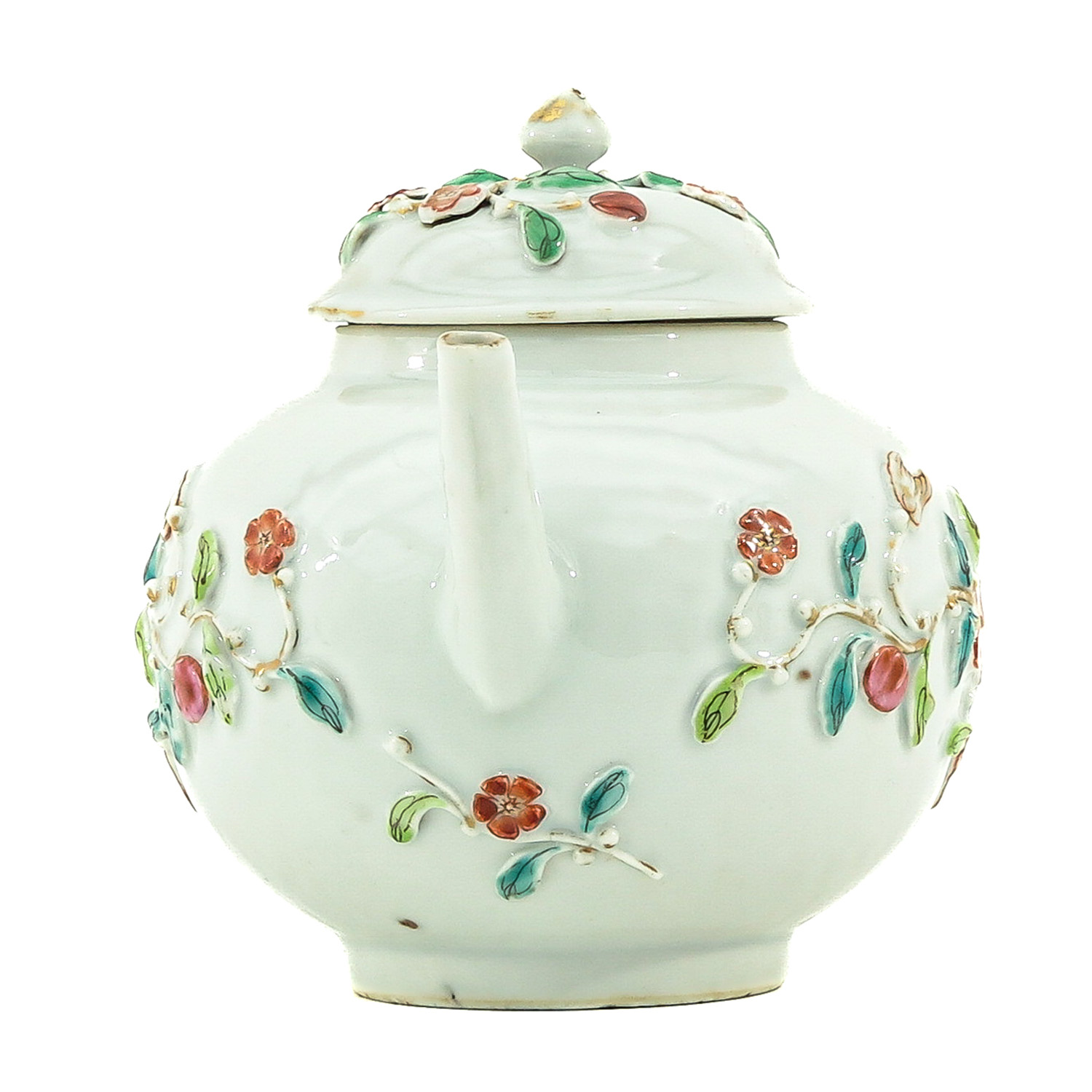 A Famille Rose Teapot - Image 4 of 10
