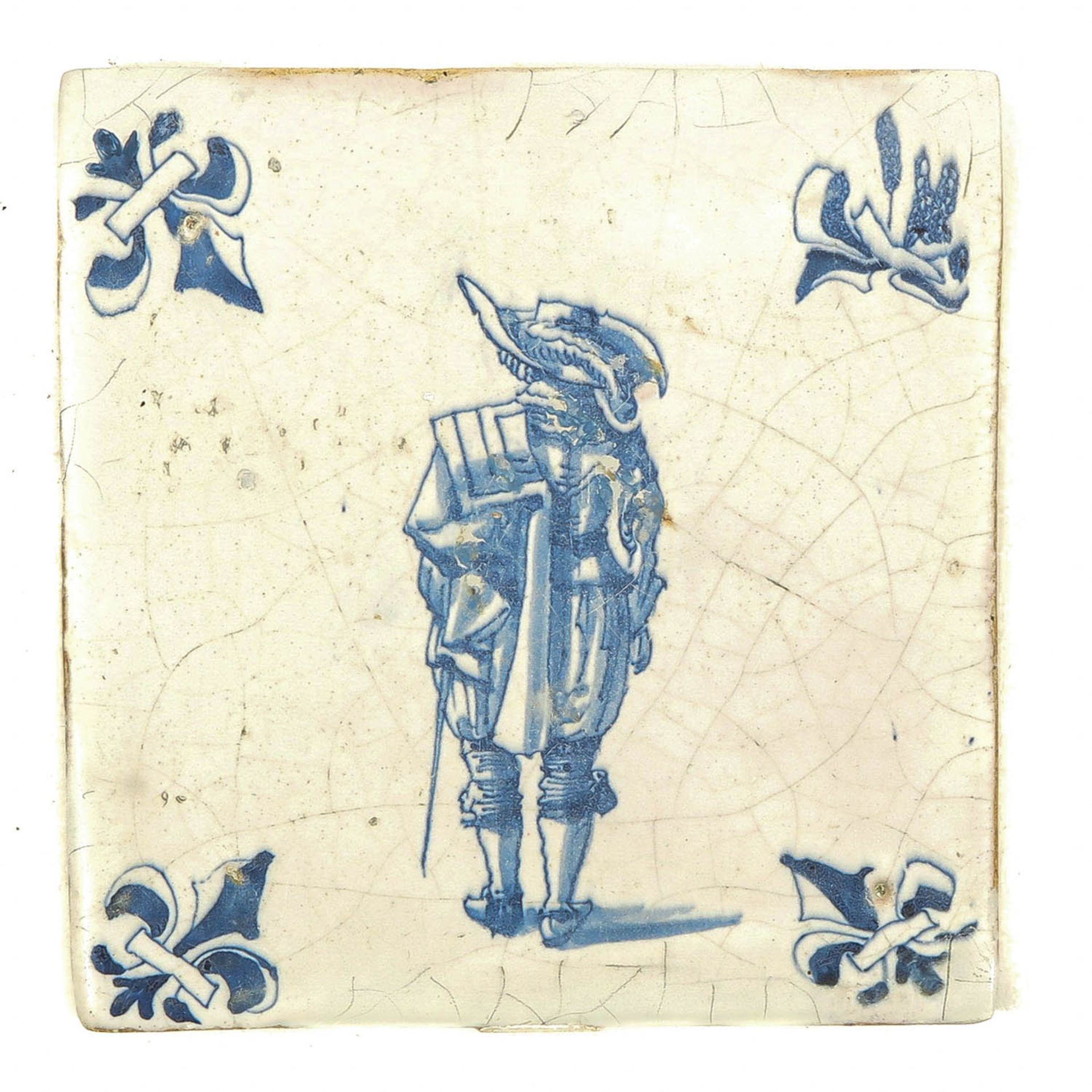 A Collection of 5 Dutch Tiles - Image 4 of 7