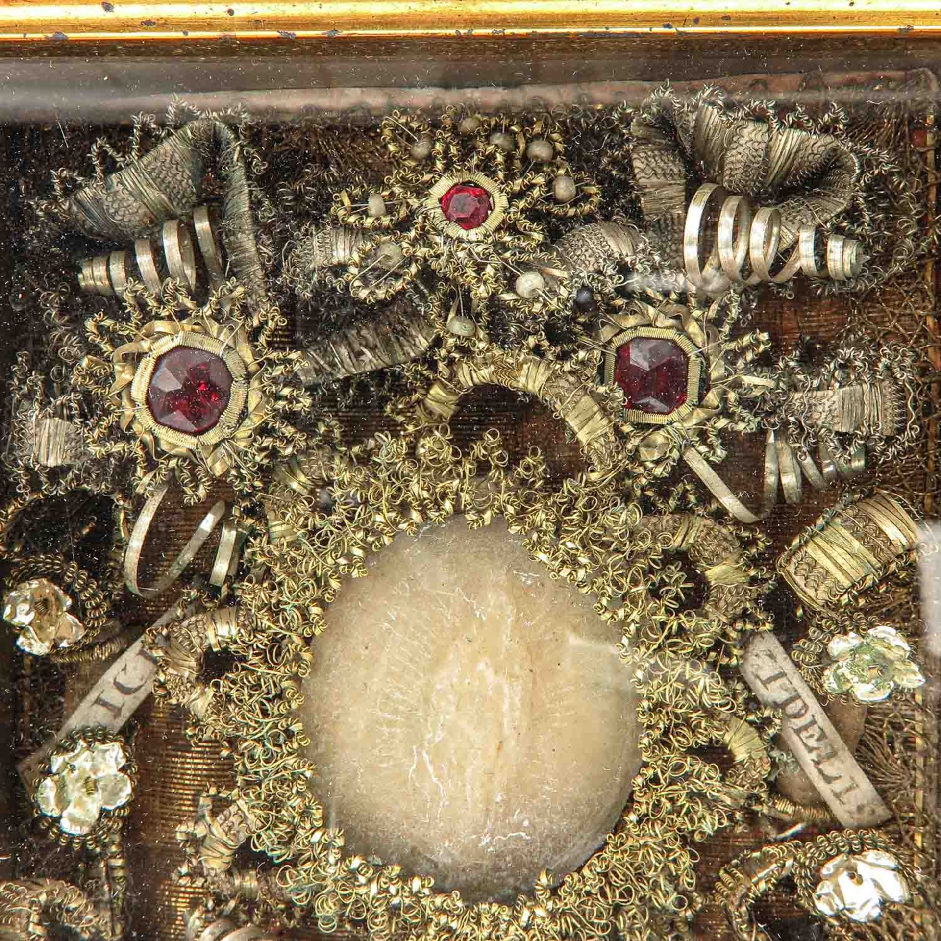 A Relic Frame Holding 2 Relics - Image 3 of 5