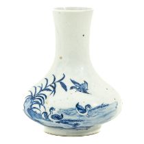 A Blue and White Vase