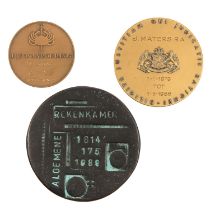 A Collection of 3 Medals or Penningen