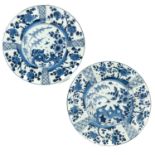 A Lot of 2 Blue and White Plates