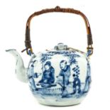 A Blue and White Teapot