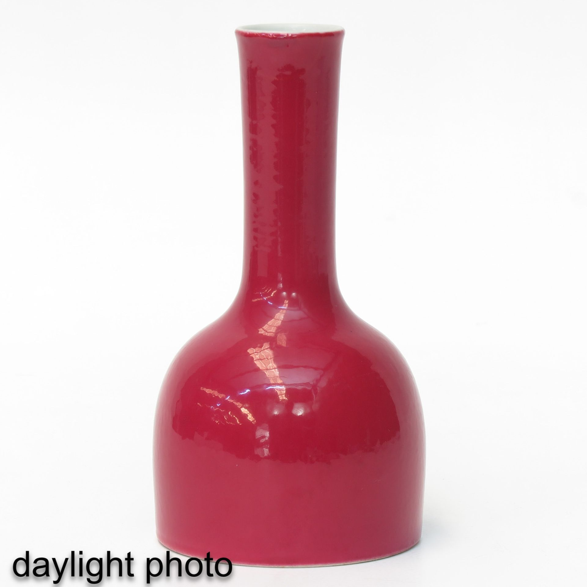 A Ruby Glazed Vase - Image 7 of 9