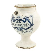An 18th Century Delft Syrup Jug