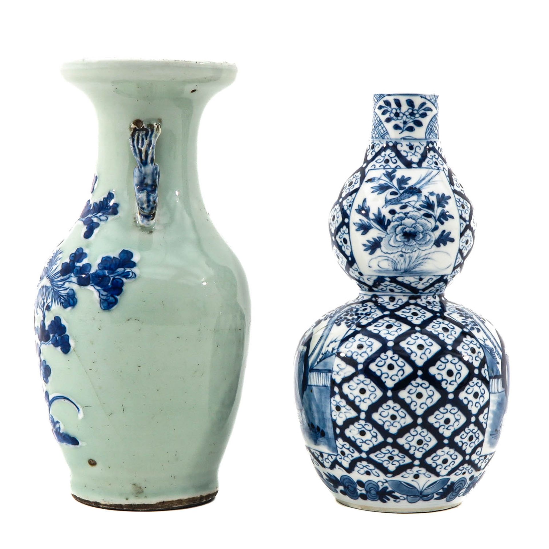 A Lot of 2 Vases - Image 2 of 10