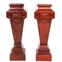 A Pair of Louis XVI Style Pedestals