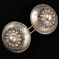 A Pair of Silver Buckles or Broekstukken