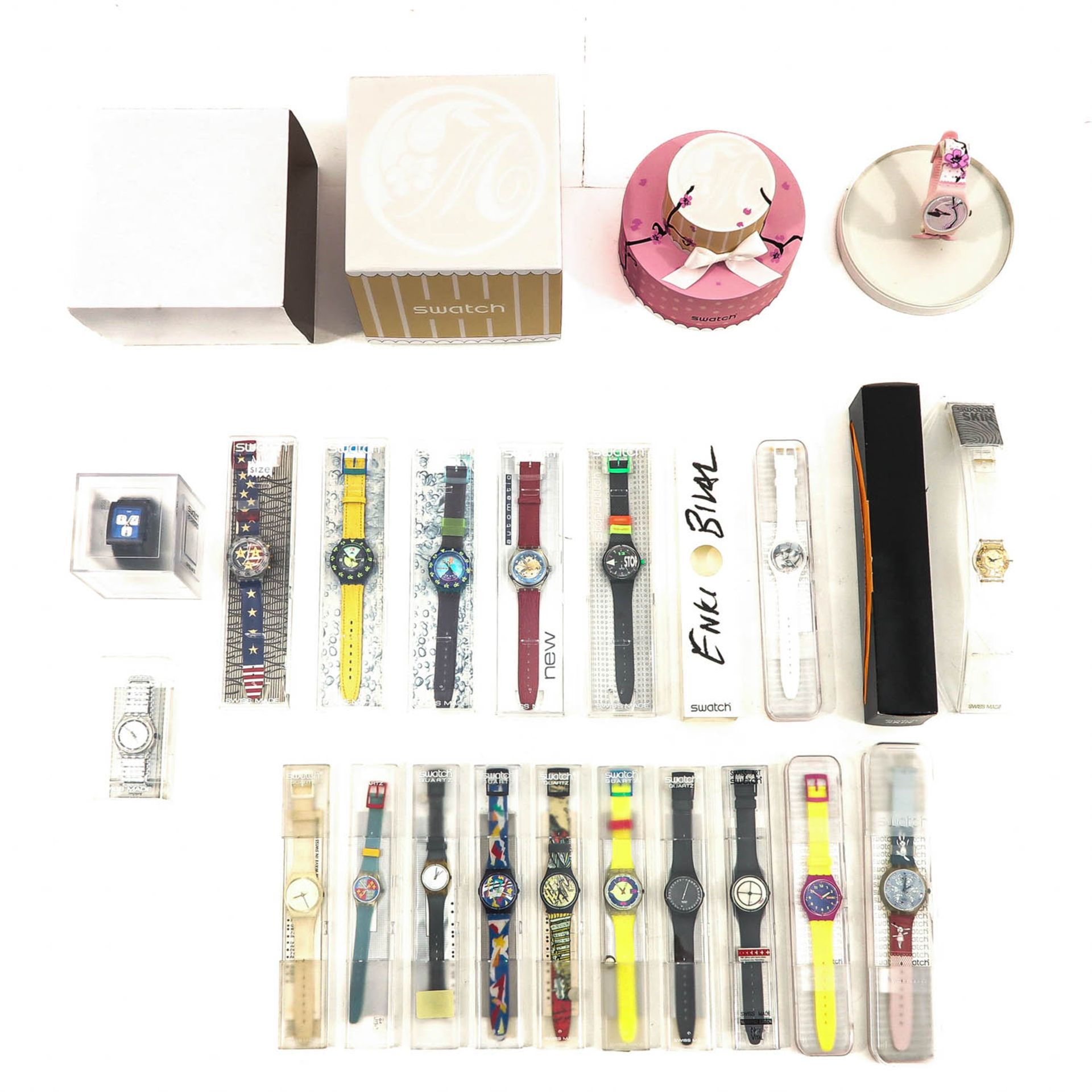 A Collection of 20 Swatch Watches