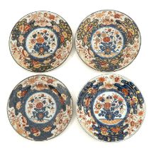 A Series of 4 Imari Plates