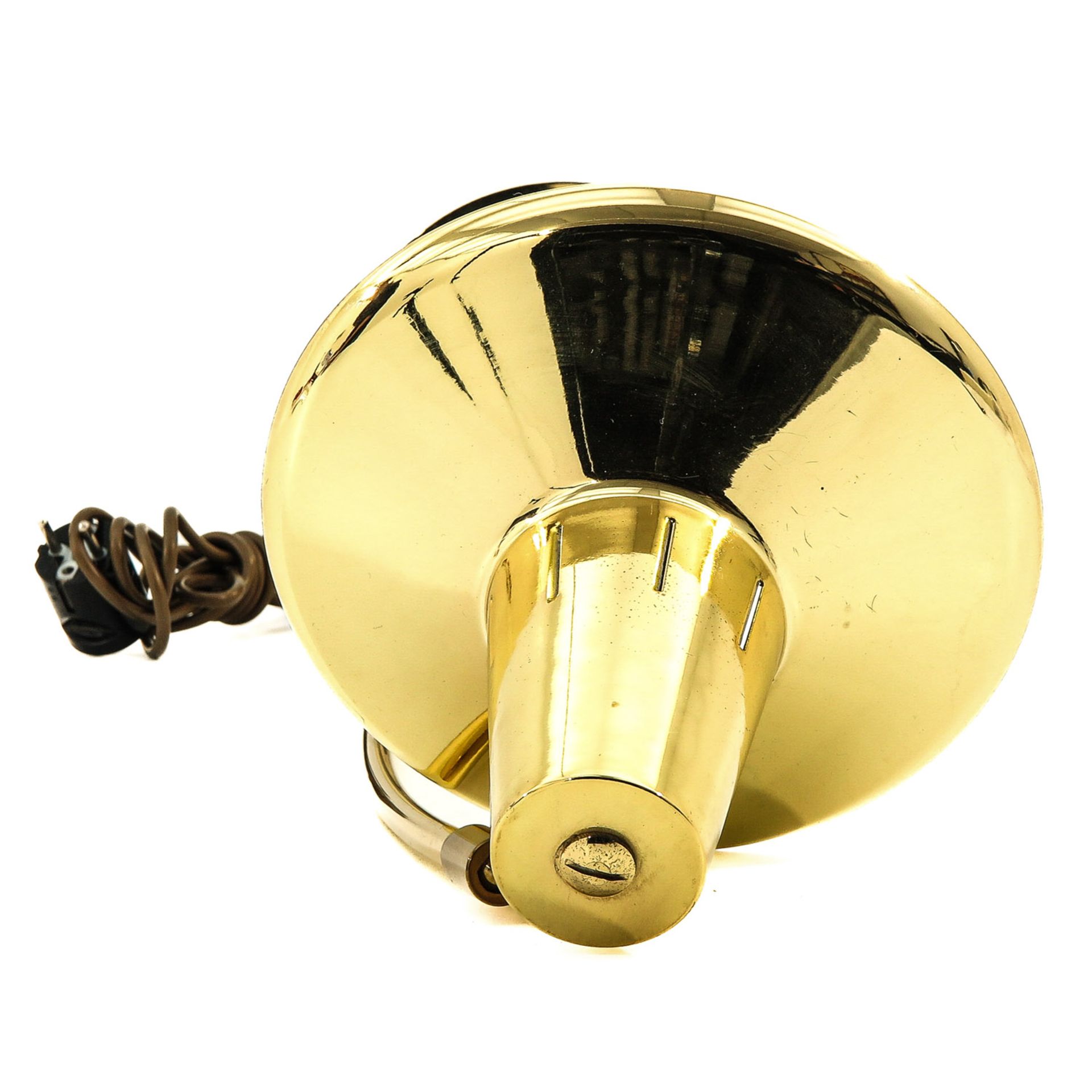 A Brass Balance Table Lamp - Bild 5 aus 9
