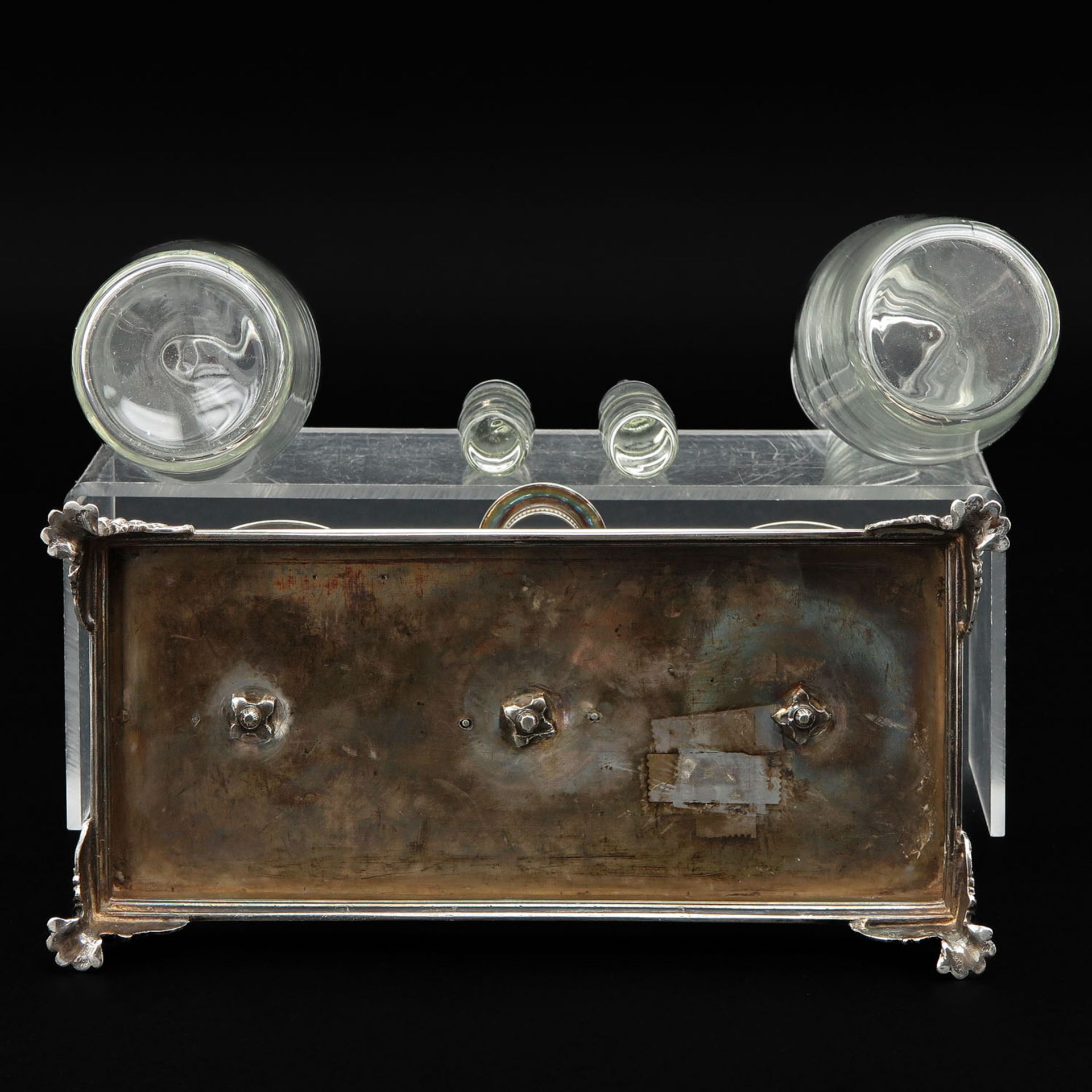 A Silver Oil and Vinega Set - Image 6 of 9