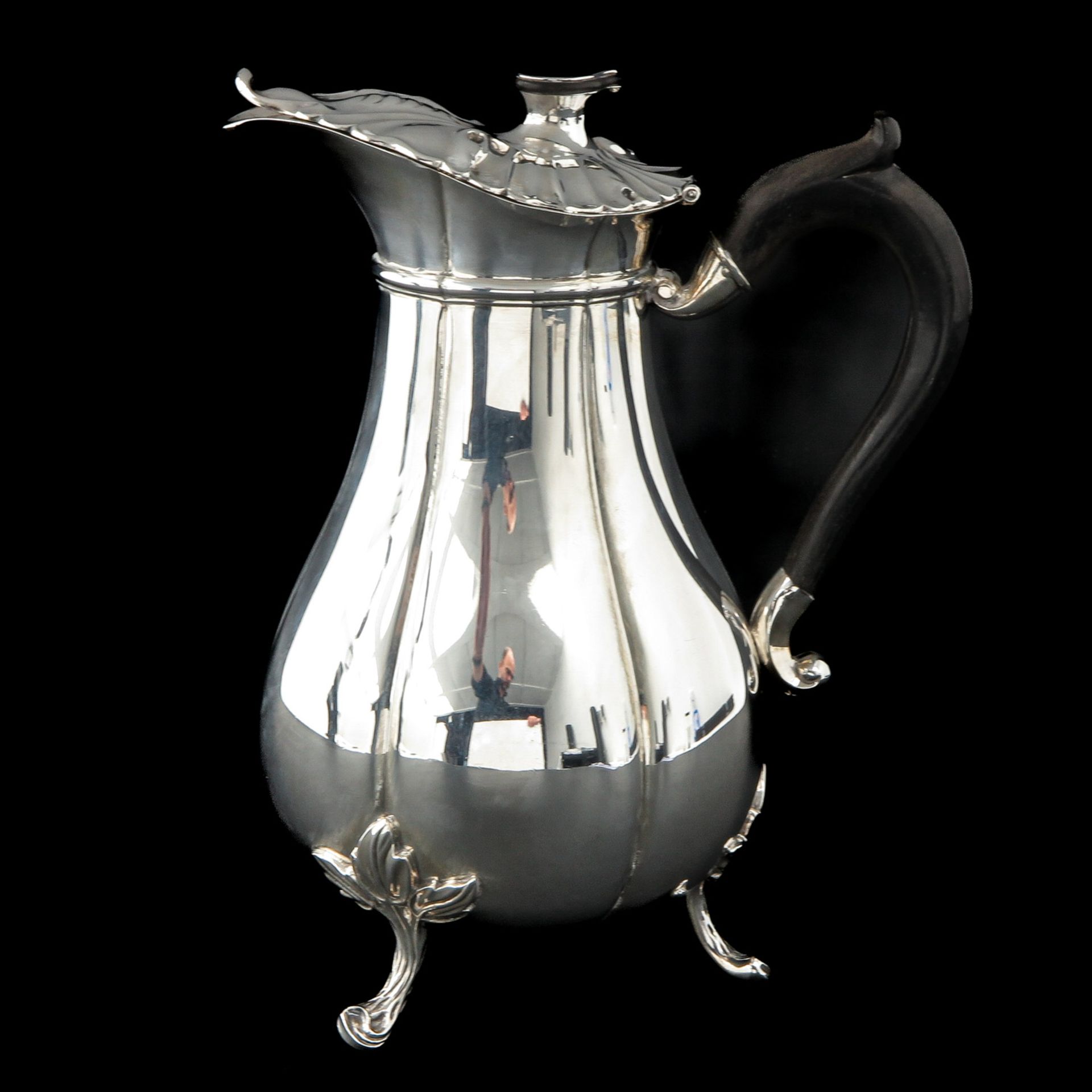 A Dutch Silver Pitcher