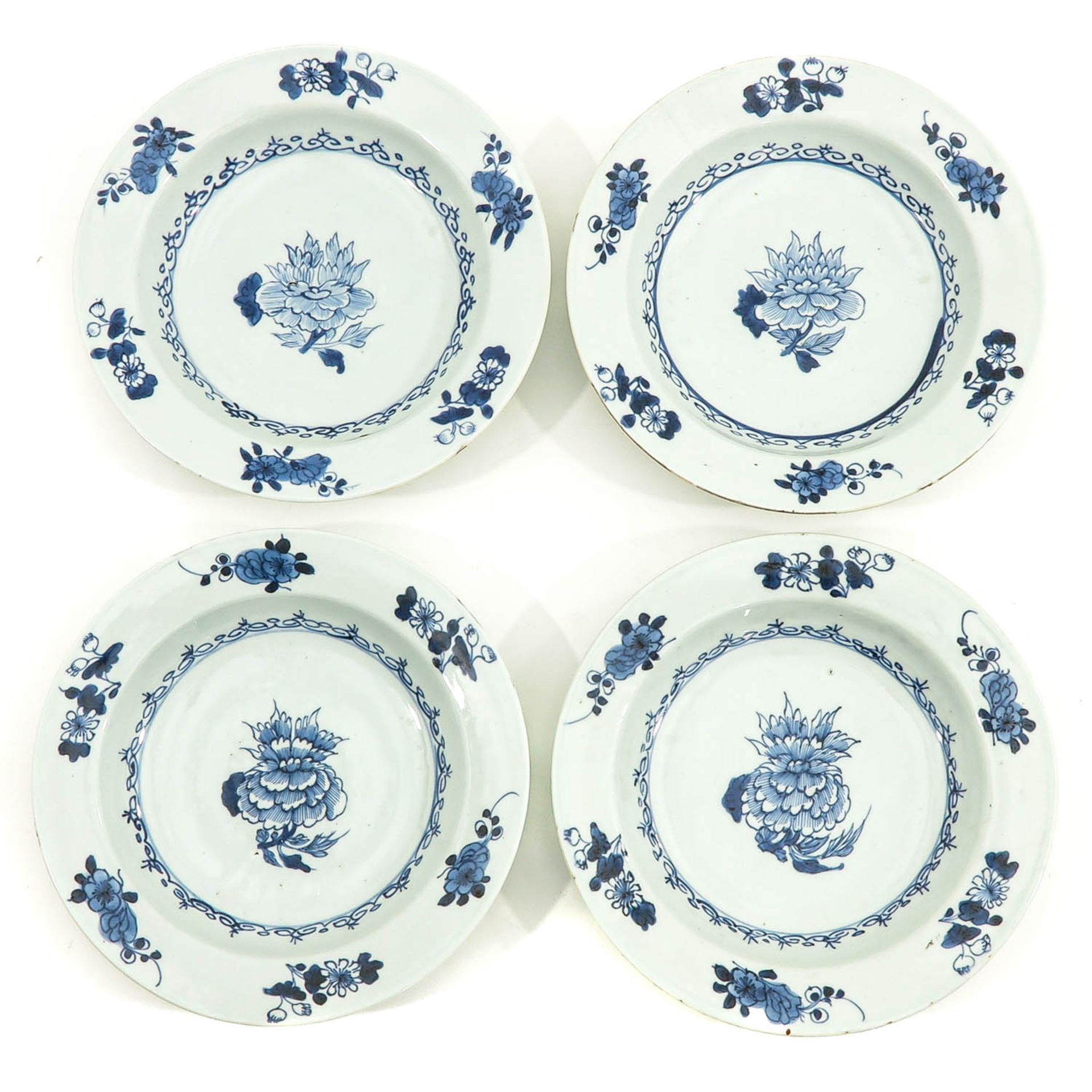 A Series of 12 Blue and White Plates - Image 7 of 10