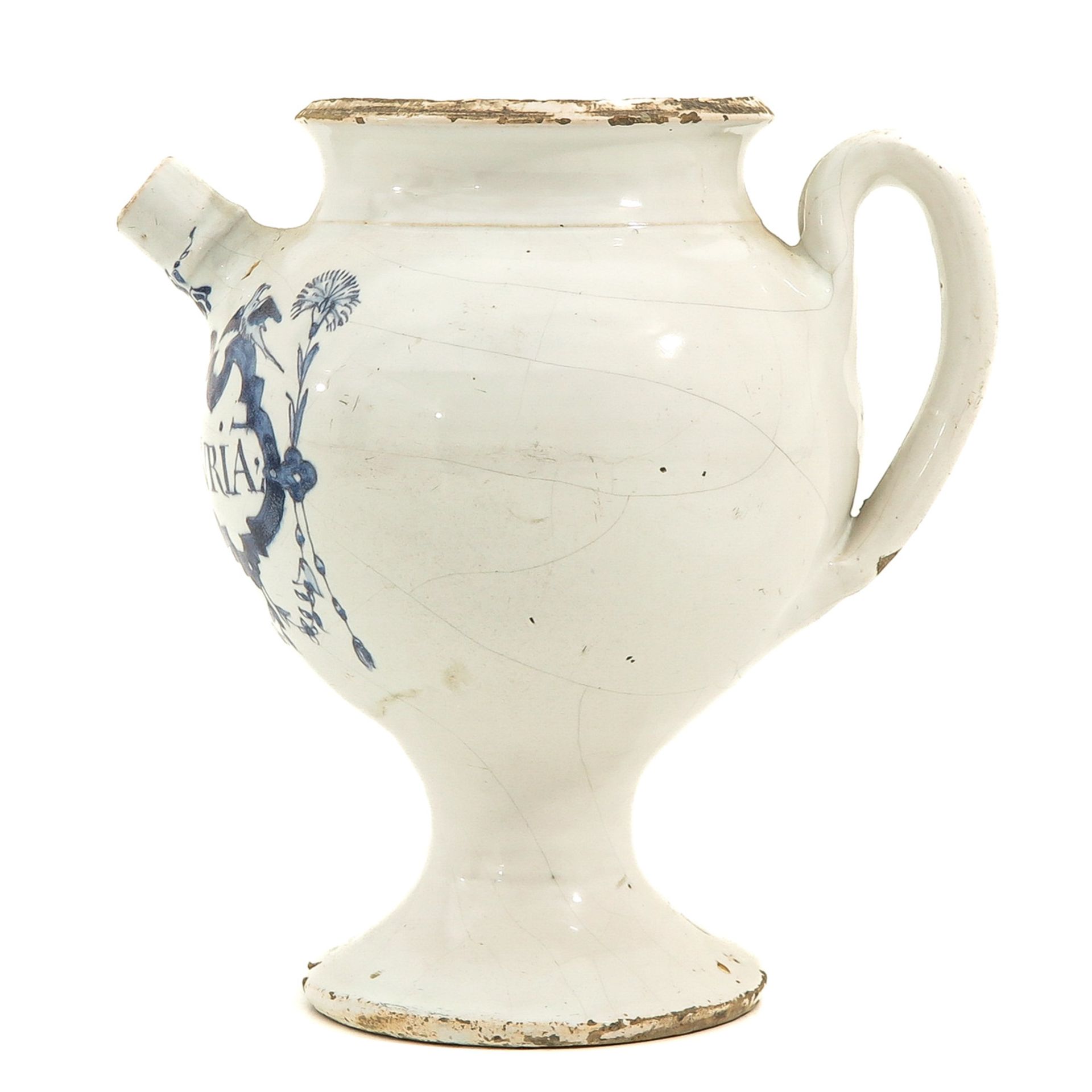 An 18th Century Delft Syrup Jug - Image 2 of 9