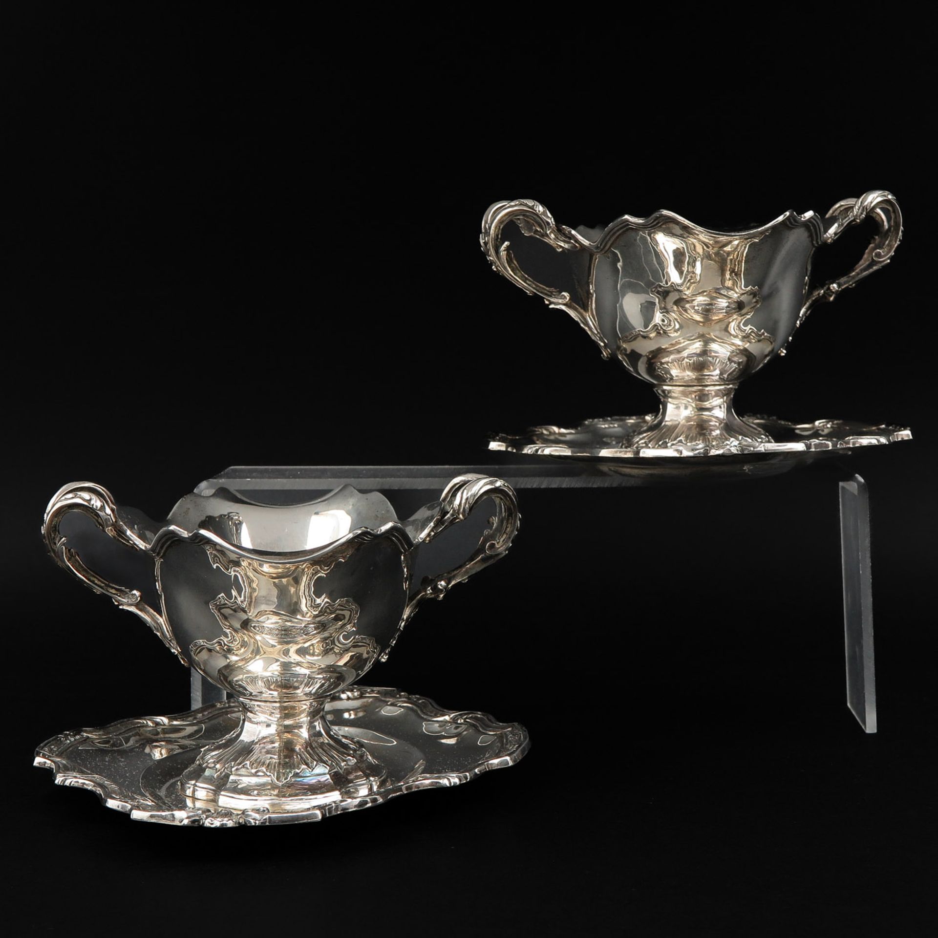 A Pair of Silver Saucieres - Image 4 of 10