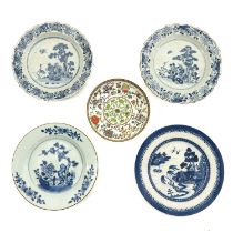 A Collection of 5 Plates