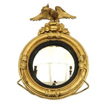 A Gilded Wood Butlers Mirror Circa 1800