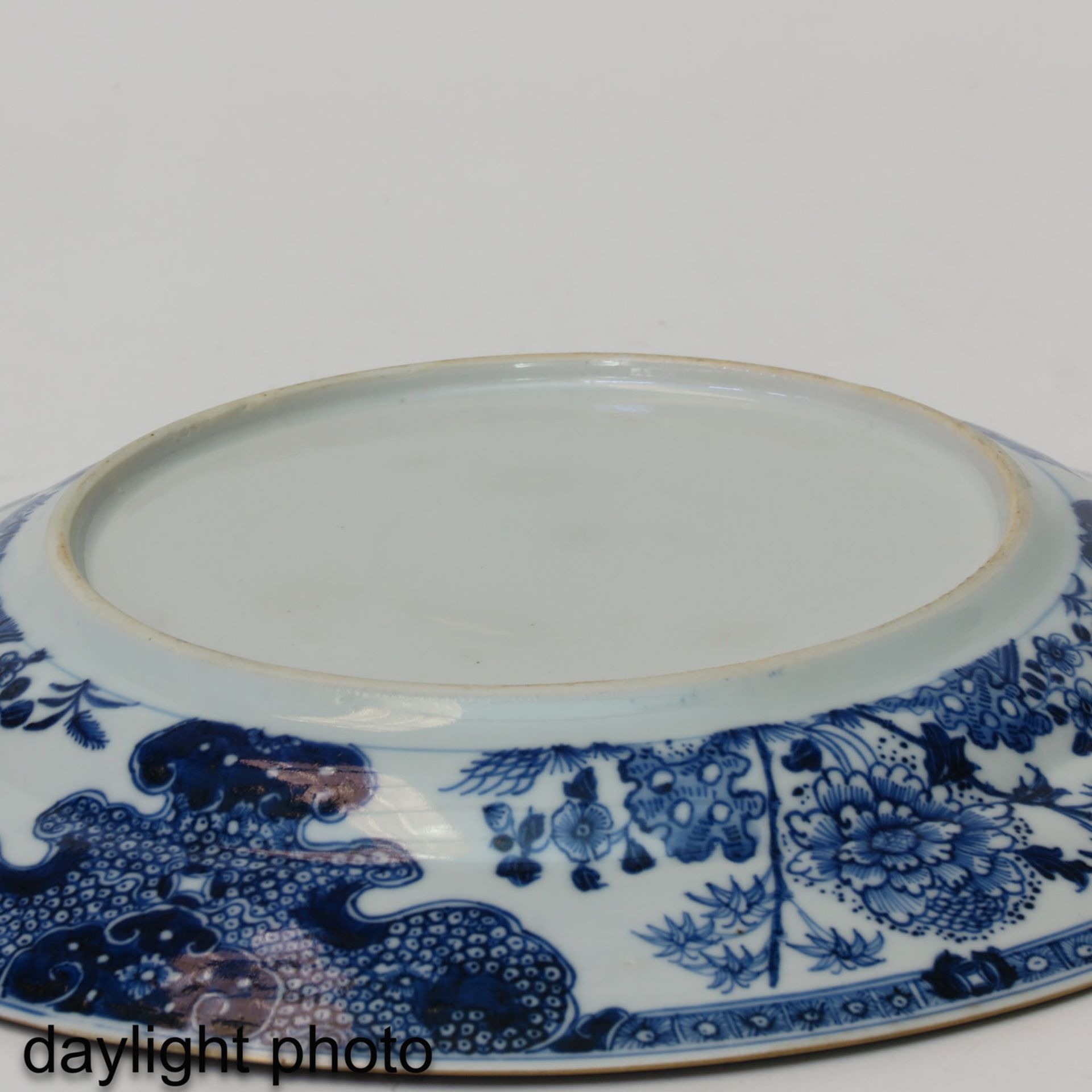 A Blue and White Plate - Image 4 of 5