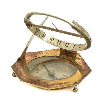 A Sun Dial and Compass Circa 1700