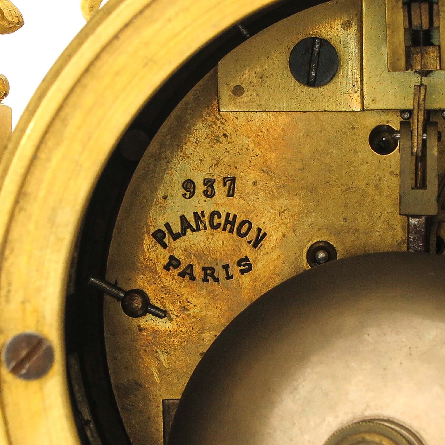 A Planchon Paris Clock Set - Image 8 of 10