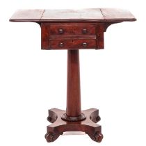 An English 19th Century Walnut Drop Leaf Table