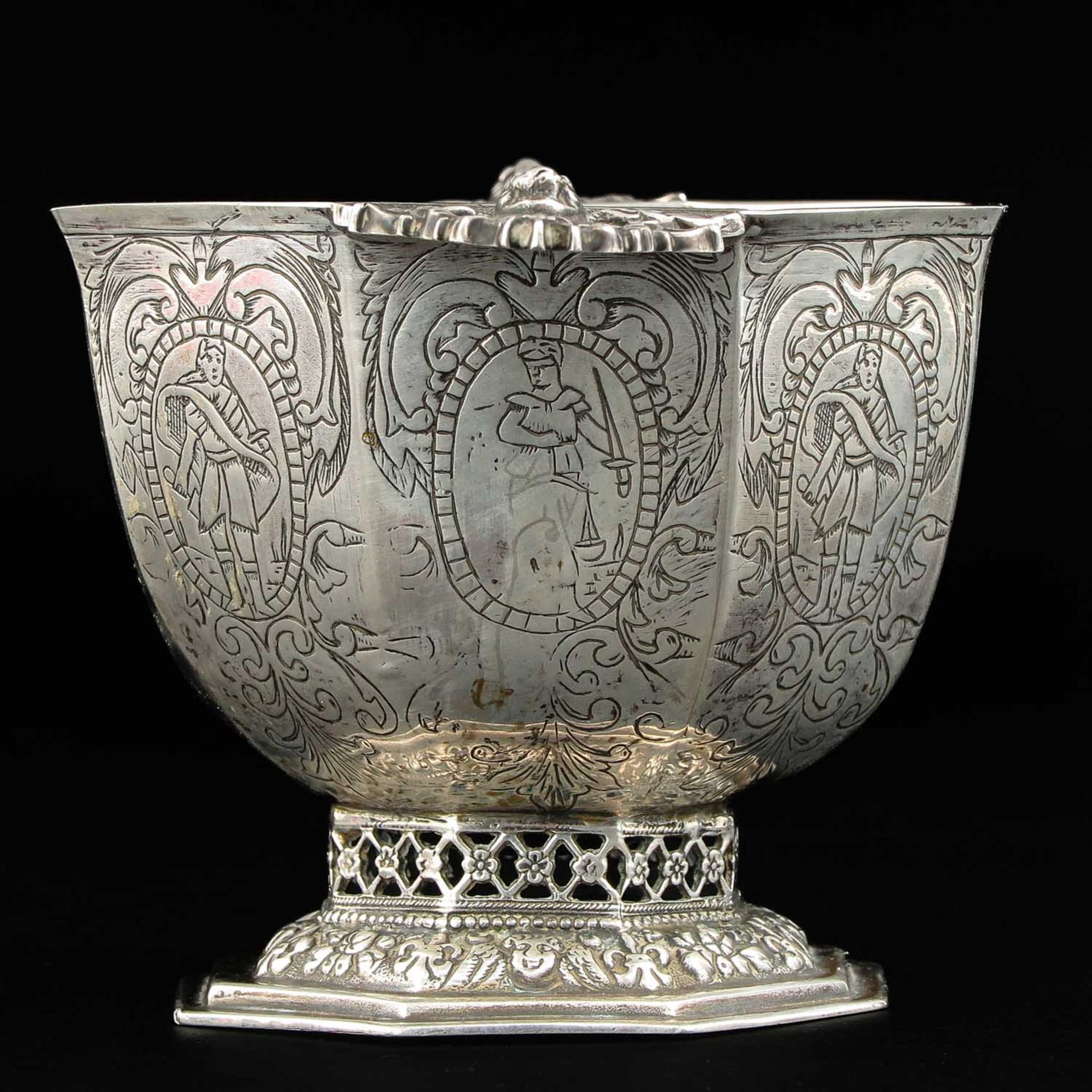 A Silver Brandy Wine Bowl - Image 4 of 9