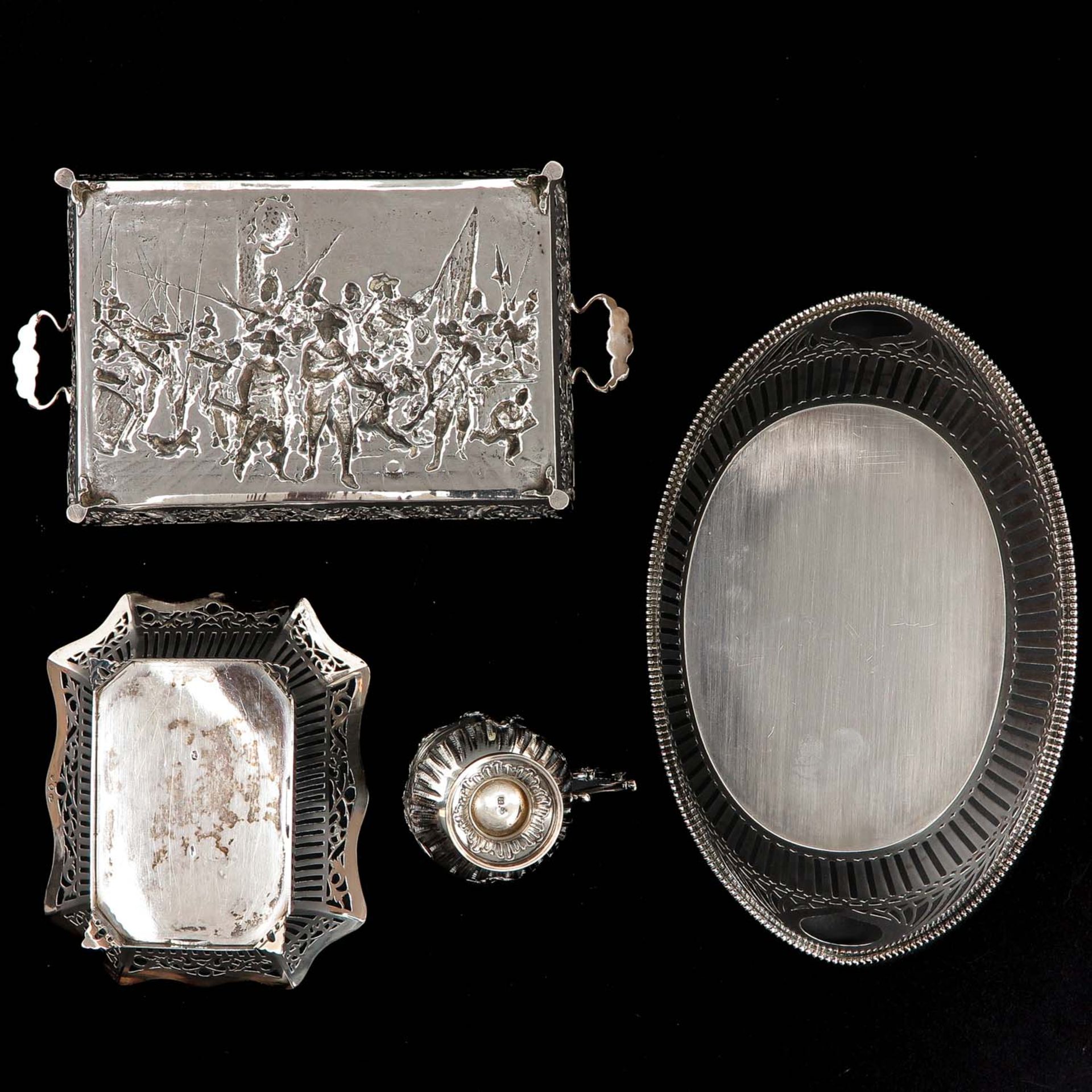 A Lot of 4 Pieces of Silver - Image 6 of 10