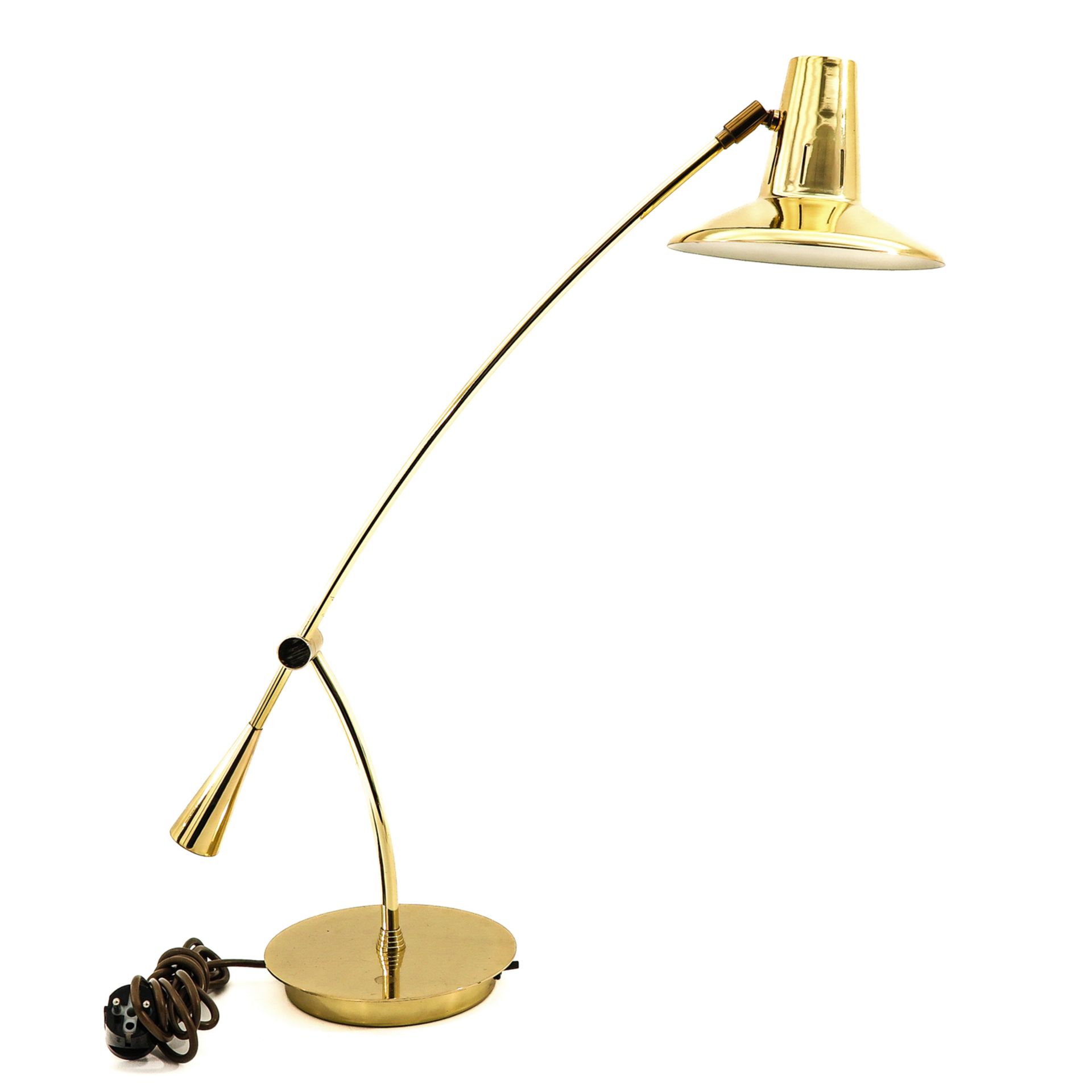 A Brass Balance Table Lamp - Bild 4 aus 9