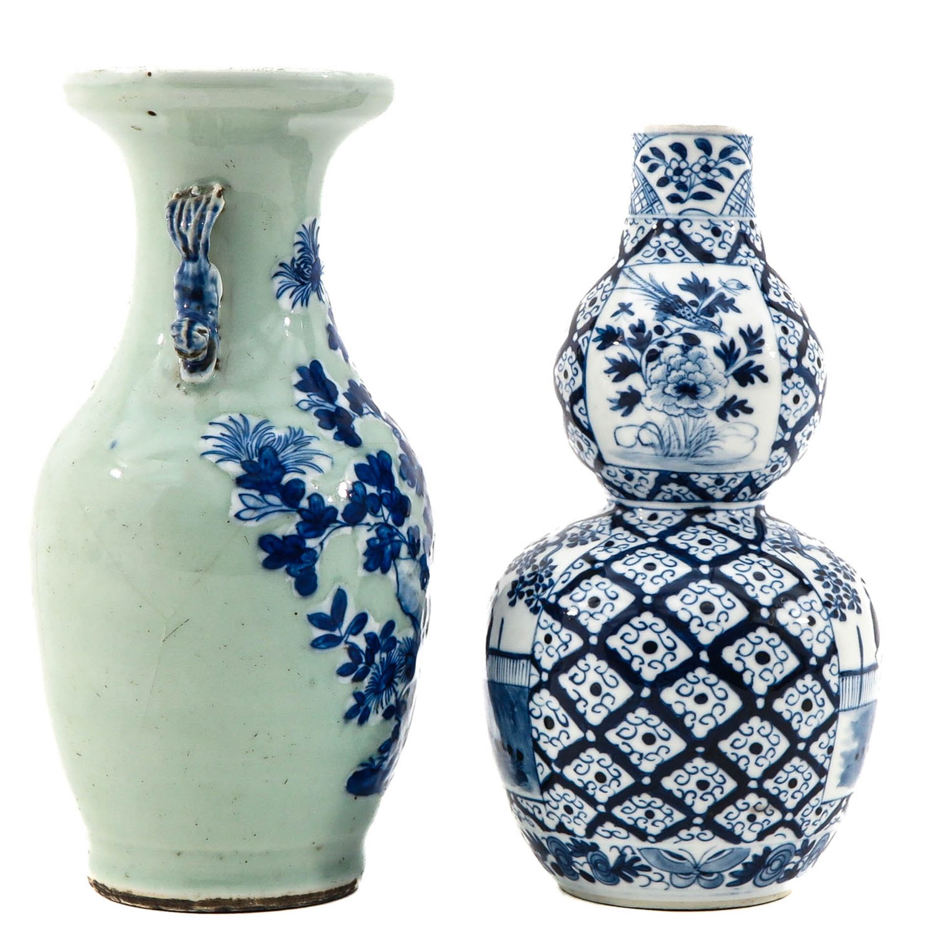 A Lot of 2 Vases - Image 4 of 10