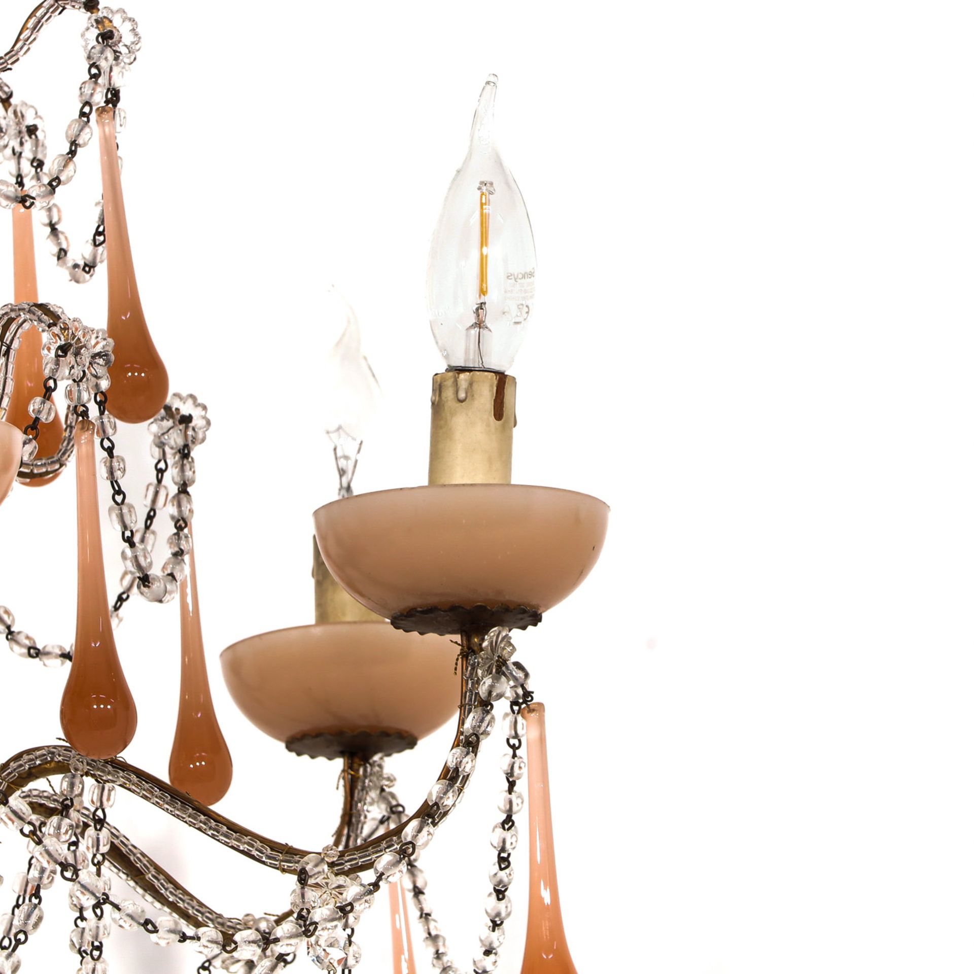 A Italian Murano Glass Hanging Lamp - Image 8 of 8