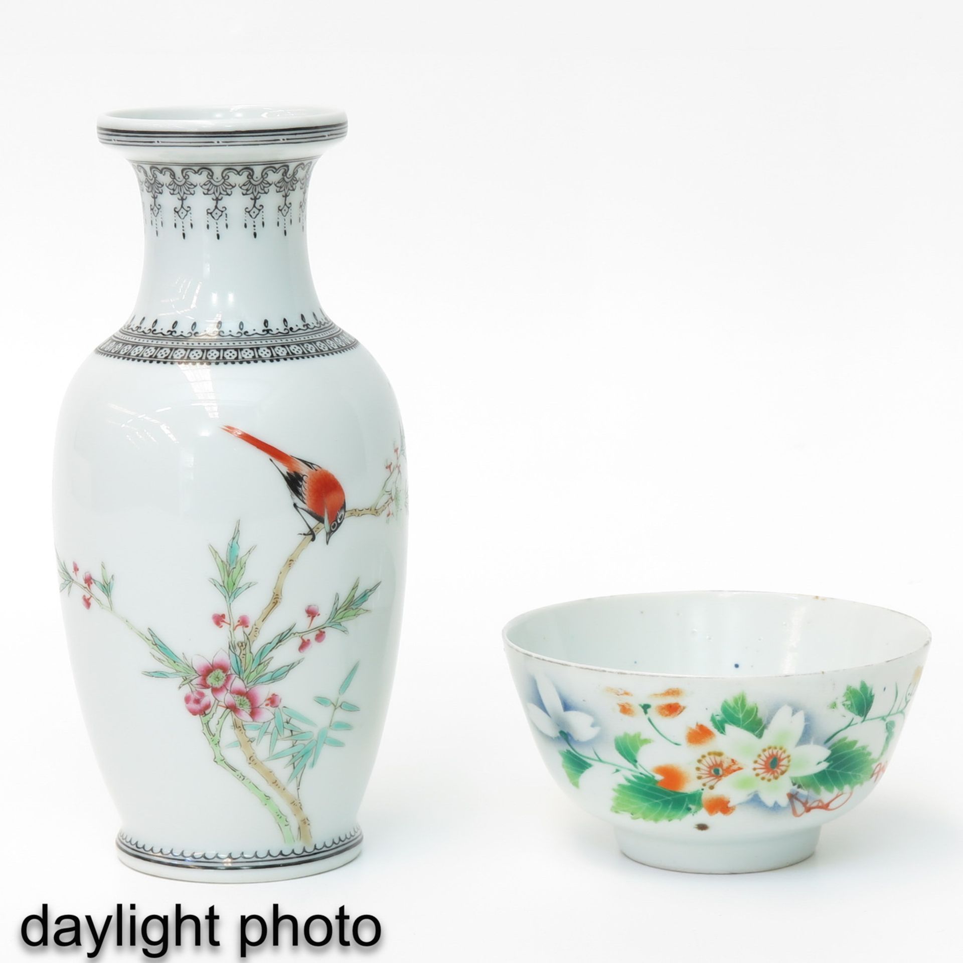 A Vase and Bowl - Image 7 of 10