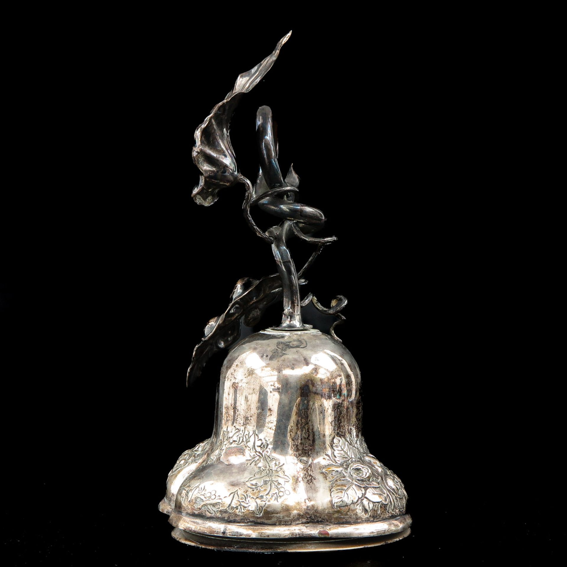 A 19th Century Silver Bell - Image 2 of 9