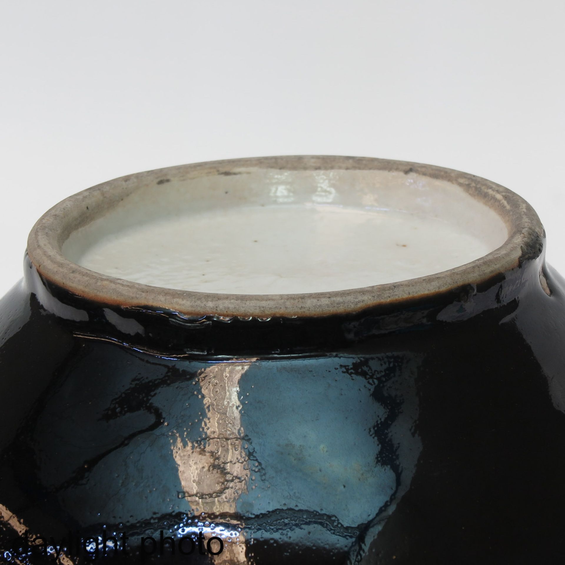A Flambe Decor Bottle Vase - Image 8 of 9