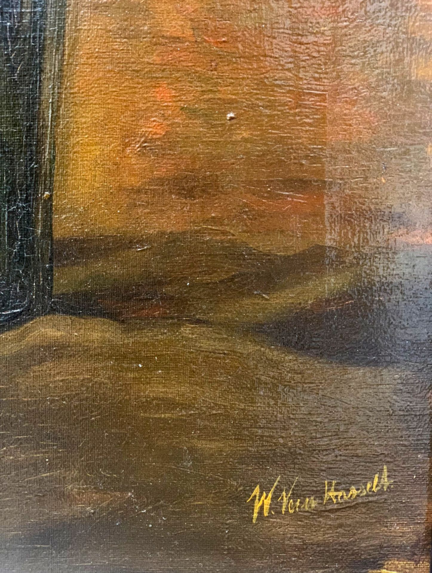 Van Hasselt Willem (1882-1963), Oil Painting on Canvas - Bild 2 aus 3