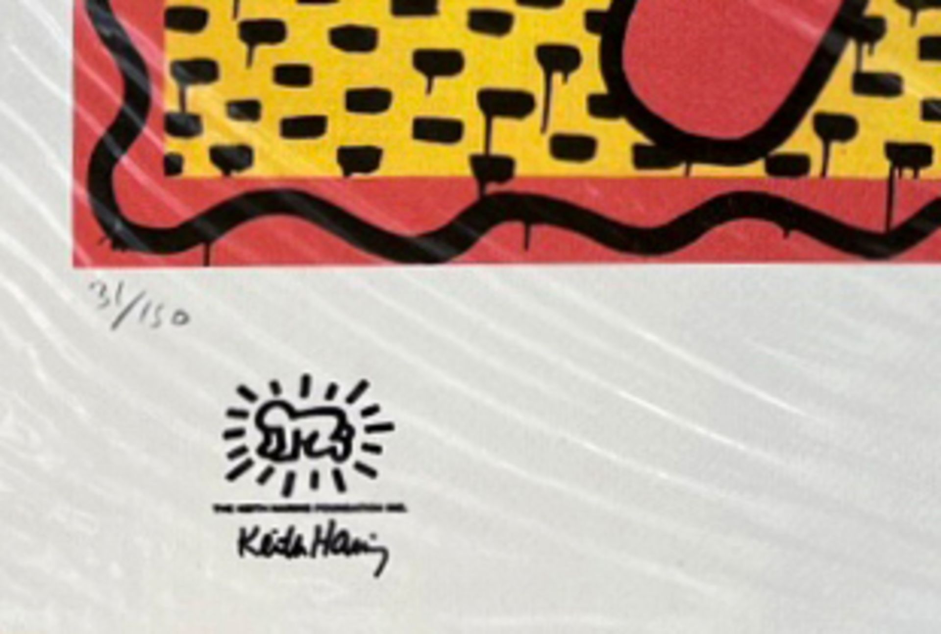 Keith Haring (1958-1990), Lithograph - Bild 2 aus 3