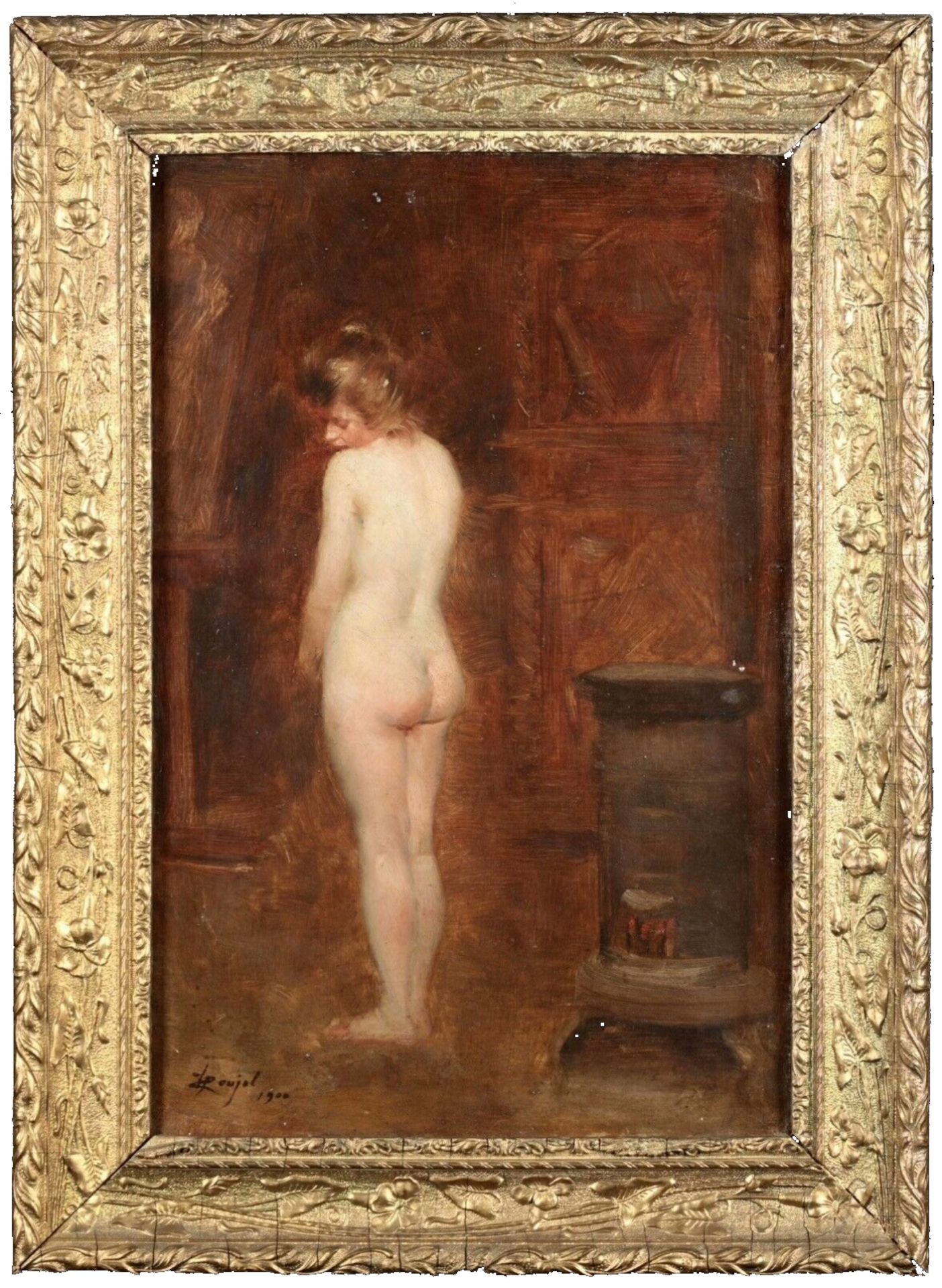 Casimir Paul Pujol (1848 - 1902), Oil Painting on Canvas