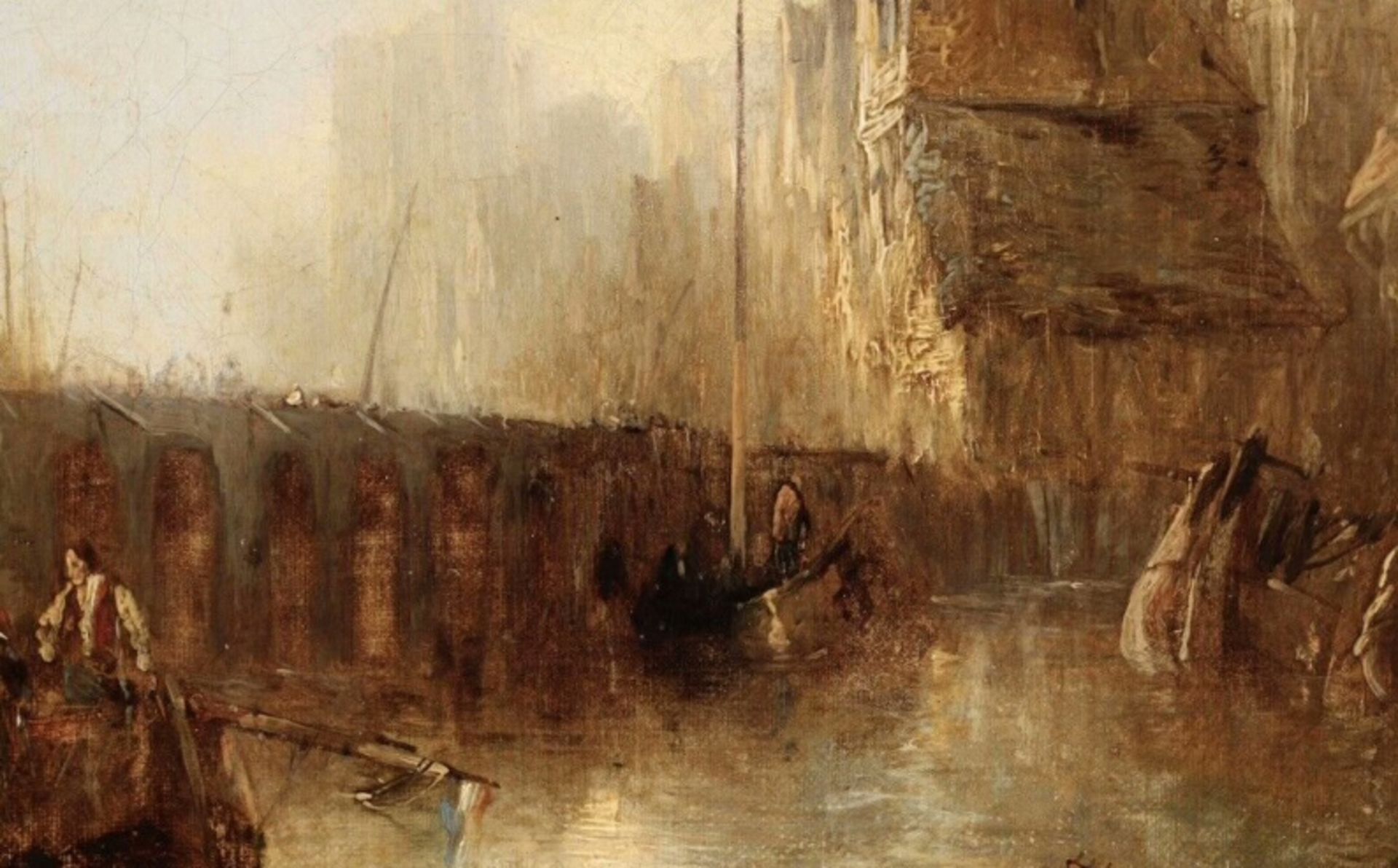 Alfred Montague (1832-1883), Oil Painting on Canvas - Bild 3 aus 4