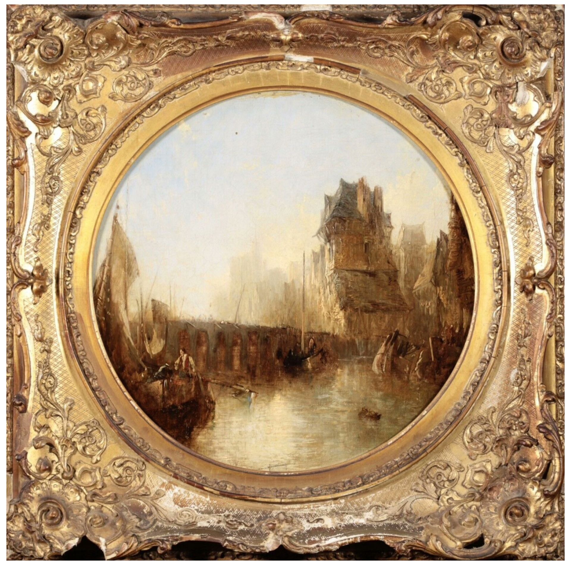Alfred Montague (1832-1883), Oil Painting on Canvas