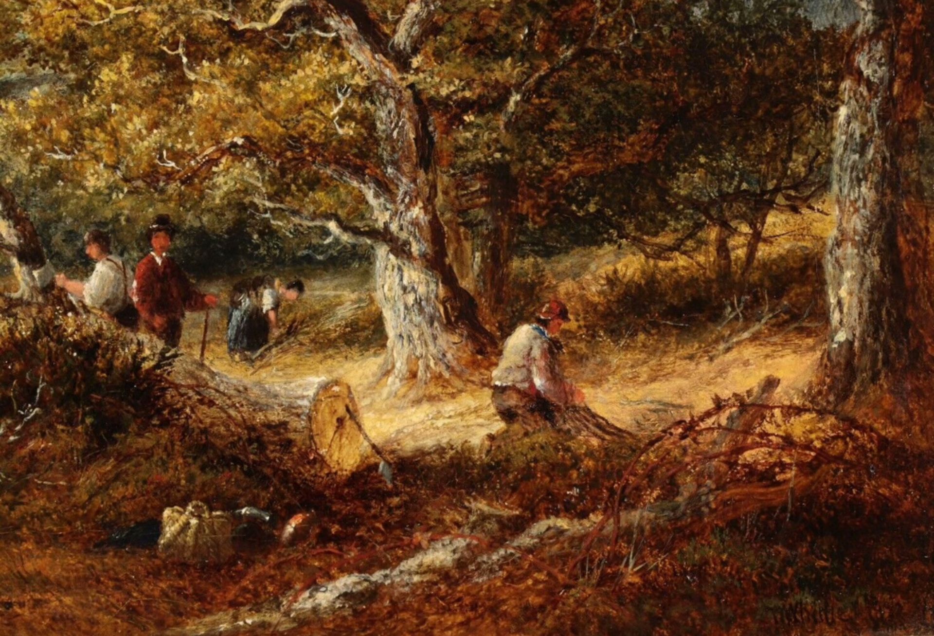 Thomas Whittle (1803-1887), Oil Painting on Canvas - Bild 2 aus 4
