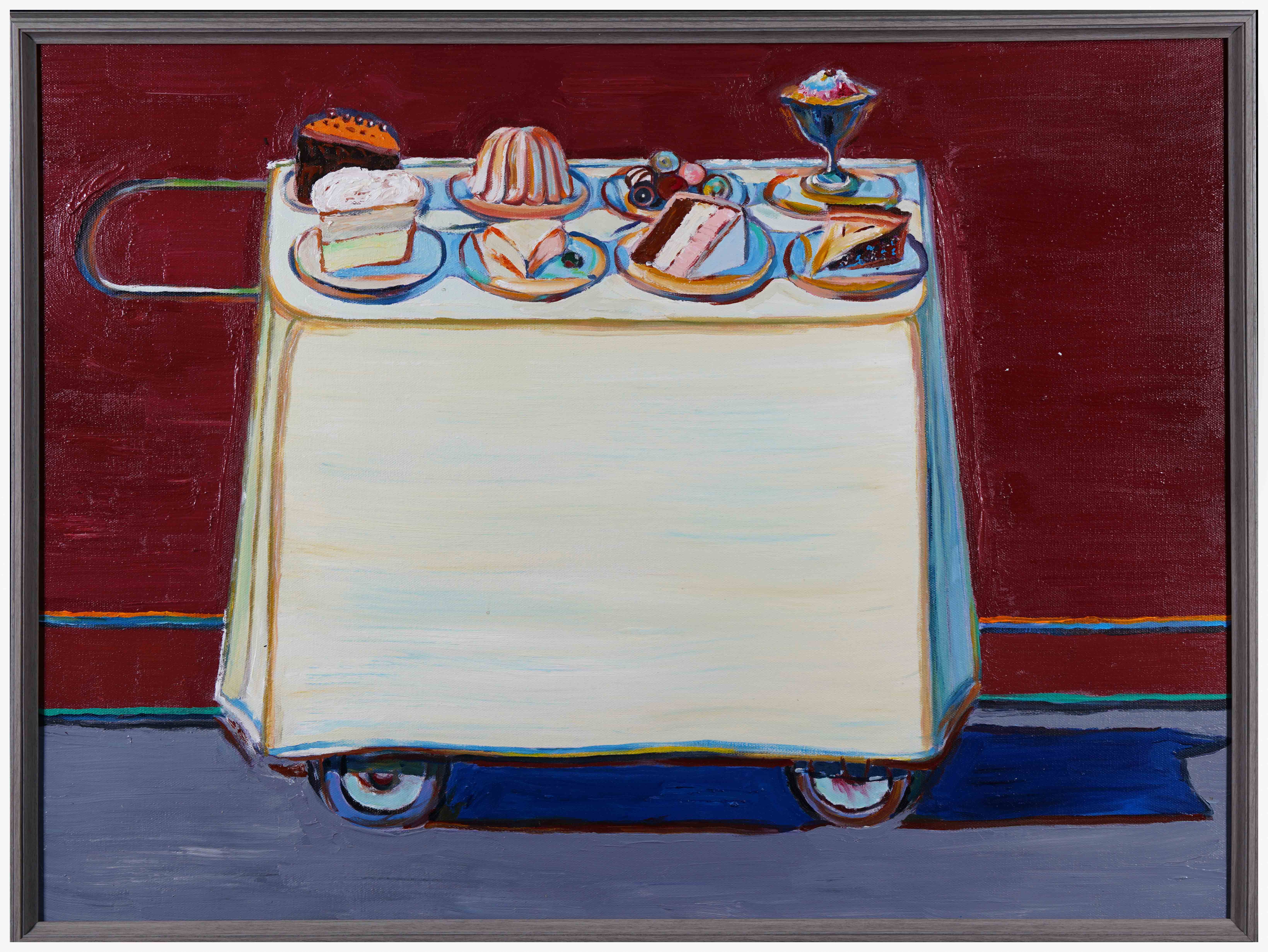 Wayne Thiebaud (1920-2021), Oil Painting