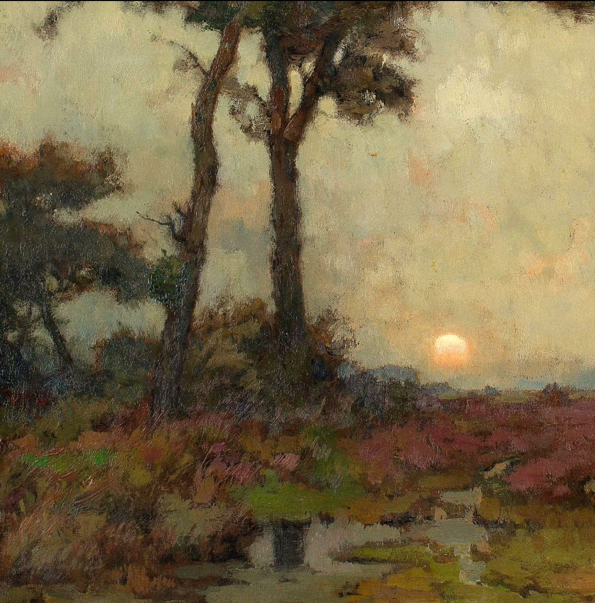 Louis Albert Roessingh (1873-1951), Oil Painting on Canvas - Image 3 of 4