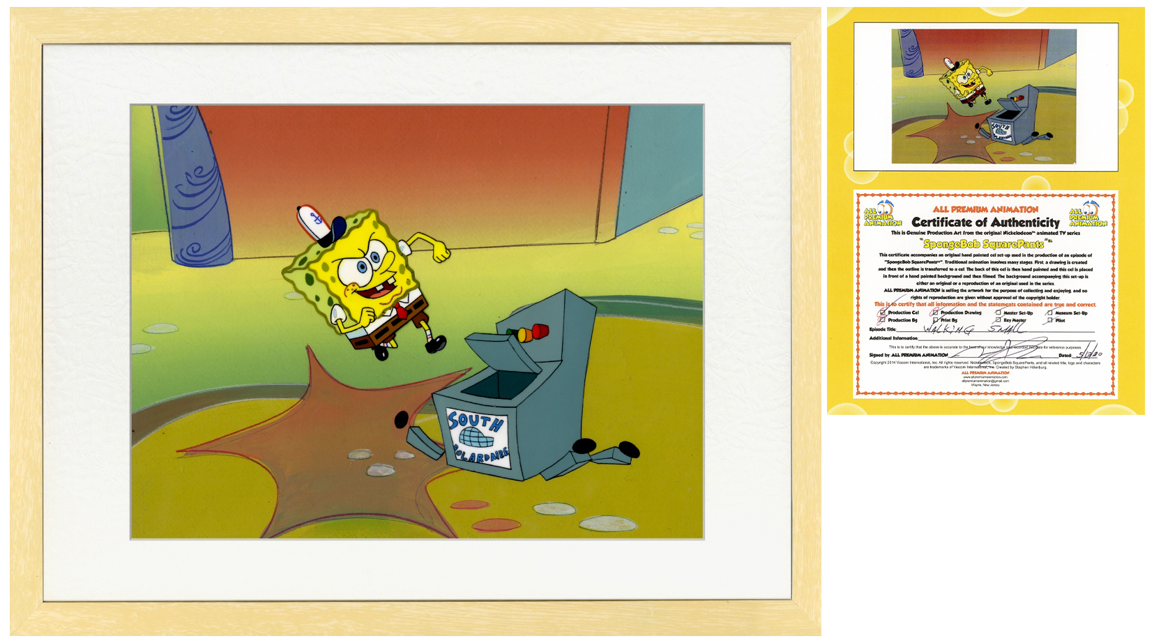 Stephen Hillenburg (B.1961), Cel Watercolor, Pencil on Paper