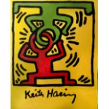 Keith Haring (1958-1990), Watercolor Painting