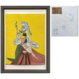 Pablo Picasso (1881-1973), Oil on Paper
