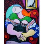 Pablo Picasso (1881-1973), Oil on Canvas